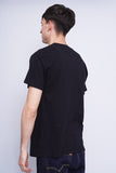 Polera Print negro brisco Talla L 3