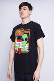 Polera Print negro dom Talla M 2