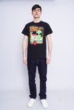 Polera Print negro dom Talla M 4