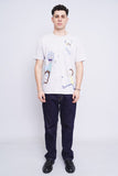 Polera Print gris rick and morty Talla XL 4