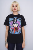 Polera Print negro laika / coraline Talla M 1