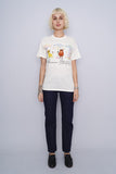 Polera Print blanco disney Talla XXS 4