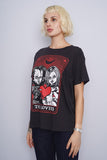 Polera Print negro Chucky Talla 00 2