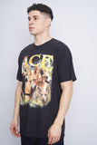Polera Print negro COMFORT COLOR Talla L 2