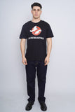 Polera Print negro gildan Talla M 4