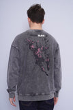 Poleron grafito marvel Talla XL 3