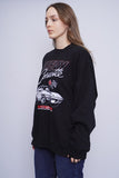 Poleron negro CORVETTE Talla L 2