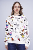 Poleron multicolor peanuts Talla M 1