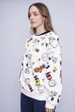 Poleron multicolor peanuts Talla M 2