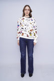 Poleron multicolor peanuts Talla M 4