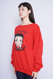 Poleron rojo BETTY BOOP Talla TU 2