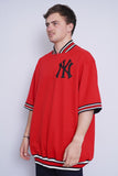 Poleron rojo stitches Talla XXL 2