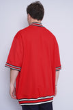 Poleron rojo stitches Talla XXL 3