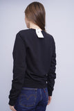 Poleron negro nike Talla XS 3