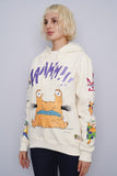 Poleron crema nickelodeon Talla M 2
