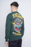 Poleron verde the souled store x marvel Talla S 3