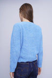 Sweater celeste DKNY Talla L 3