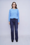 Sweater celeste DKNY Talla L 4