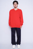 Sweater rojo Tommy Hilfiger Talla XL 4