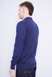 Sweater azul uni qlo Talla M 3
