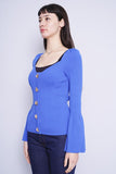 Sweater azul rey boston proper Talla S 2