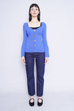 Sweater azul rey boston proper Talla S 4