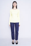 Sweater amarillo inc Talla M 4