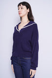 Sweater azul pink rose Talla L 2