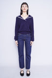 Sweater azul pink rose Talla L 4