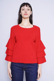 Sweater rojo inc Talla S 1