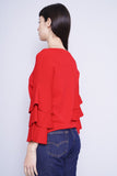 Sweater rojo inc Talla S 3