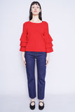 Sweater rojo inc Talla S 4