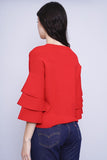 Sweater rojo INC Talla M 3