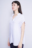 Top blanco/celeste GAP Talla L 2