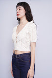 Top crema ZARA Talla S 2