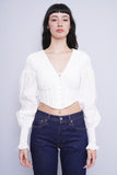 Top blanco TABO Talla M 1