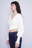 Top blanco TABO Talla M 2
