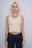 Top beige house of harlow 1960 Talla S 1