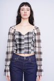 Top blanco/negro MERAKI Talla L 1
