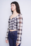 Top blanco/negro MERAKI Talla L 2