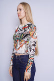Top multicolor ED HARDY Talla M 2