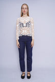 Top crema POLO BY RALPH LAUREN Talla S 4