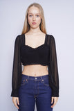 Top negro GUESS Talla M 1