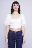 Top crema ABERCROMBIE Talla S 1