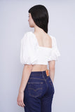 Top crema ABERCROMBIE Talla S 3