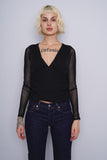 Top negro abercrombie & fitch Talla M 1