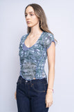 Top multicolor FREE PEOPLE Talla S 2