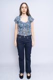 Top multicolor FREE PEOPLE Talla S 4