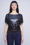 Top negro NOSTALGIC Talla TU 1