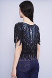 Top negro NOSTALGIC Talla TU 3